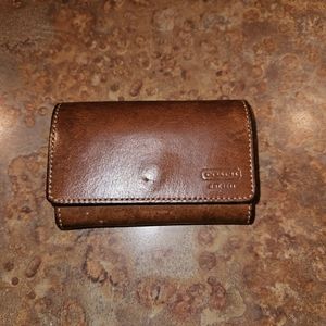 Coach Leather card wallet